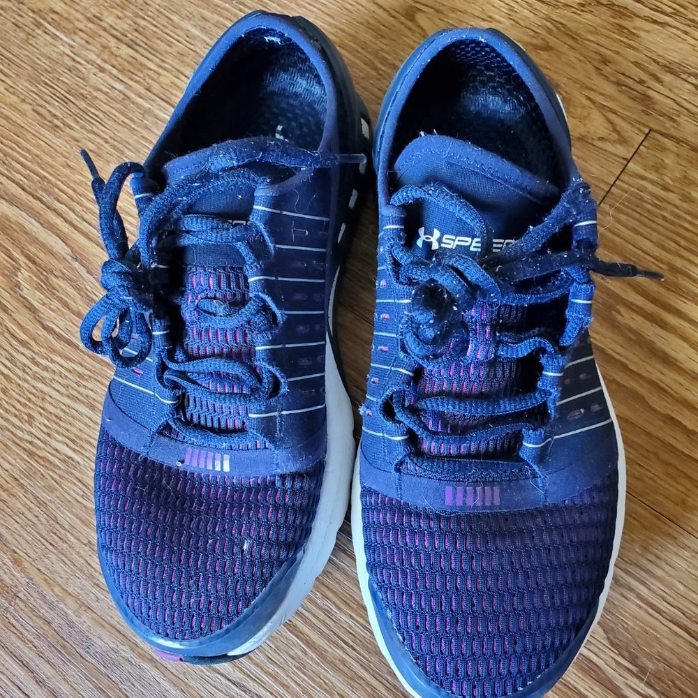 Womens Under Armour Speeform Europa 1285482 400 Running Shoes! Size 8.5 - Picture 4 of 4